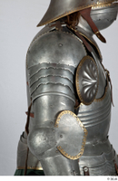  Photos Medieval Knight in plate armor 9 Historical Medieval soldier plate armor upper body 0002.jpg